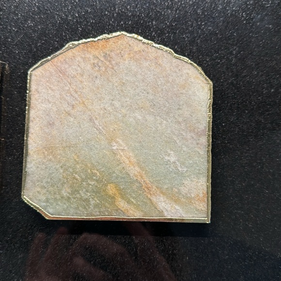 Two antrhopologie coasters- practically new - Picture 5 of 6